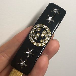 Gucci Black Hair Clip